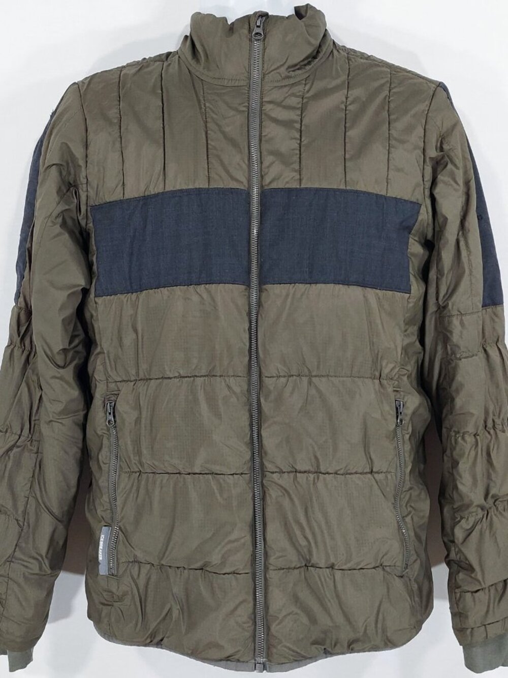 Icebreaker Merinoloft Puffer Jacket 'Stratus X' Merino Wool Quilted Men. Sz S.